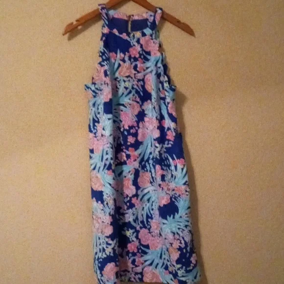 Lilly Pulitzer floral dress/Tabby shift dress - Picture 2 of 8